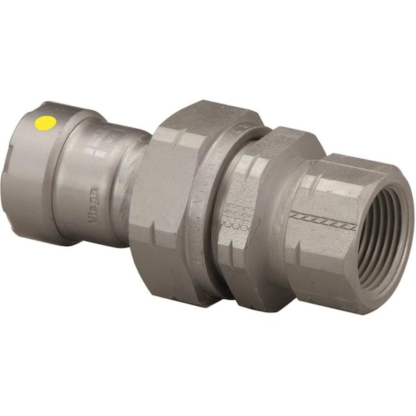 Escenografia 0.75 in. P x FPT Steel Megapressg Union Fitting, Black ES3447349 - main